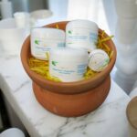 Three piece gift set with lip butter